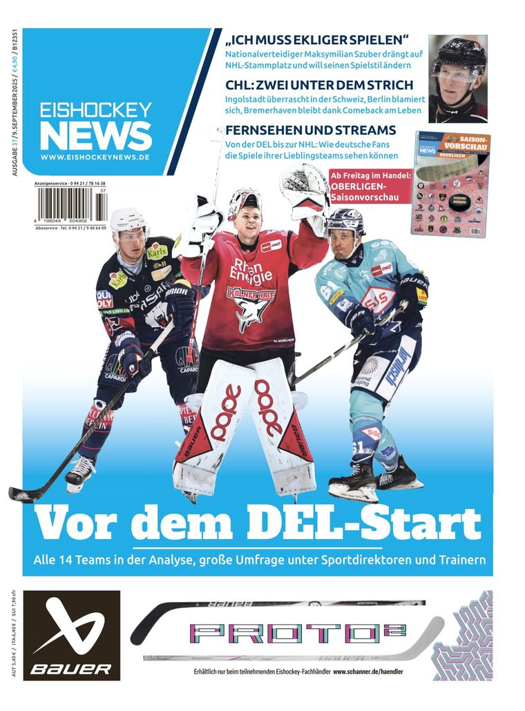 Hauptausgabe Eishockeynews
